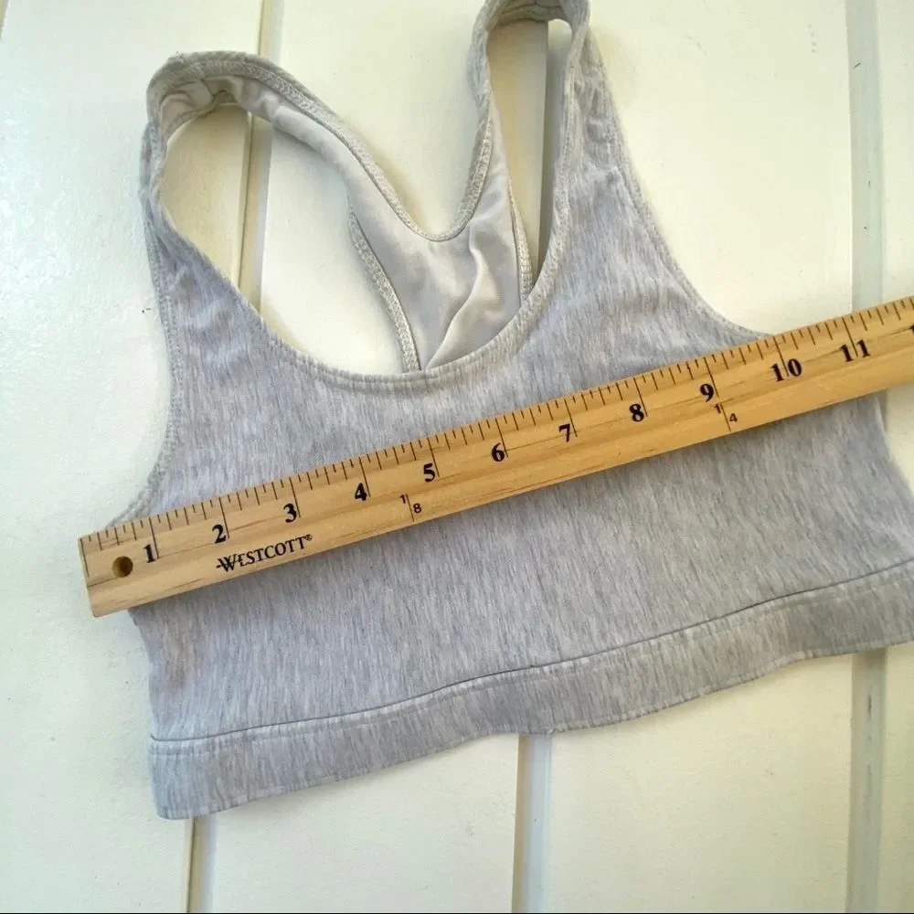 Champion Basic Grey Sports Bra XS - Picture 4 of 5